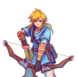 Legend of Zelda Breath of the Wild Link