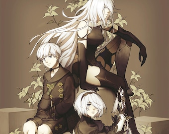 Nier Automata Print Poster