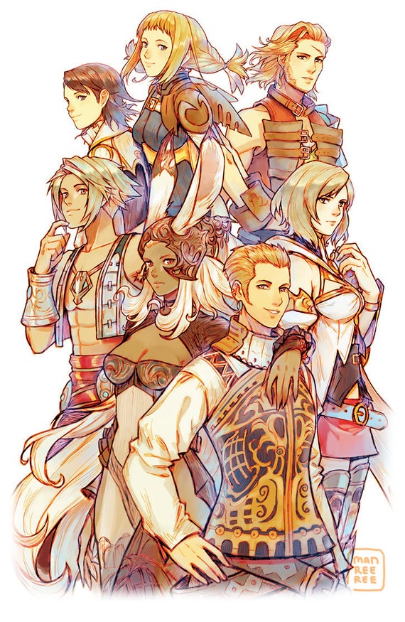 おろりげる★★★FINAL FANTASY XII B2サイズポスター Final Fantasy XII 12 Print Poster - Etsy