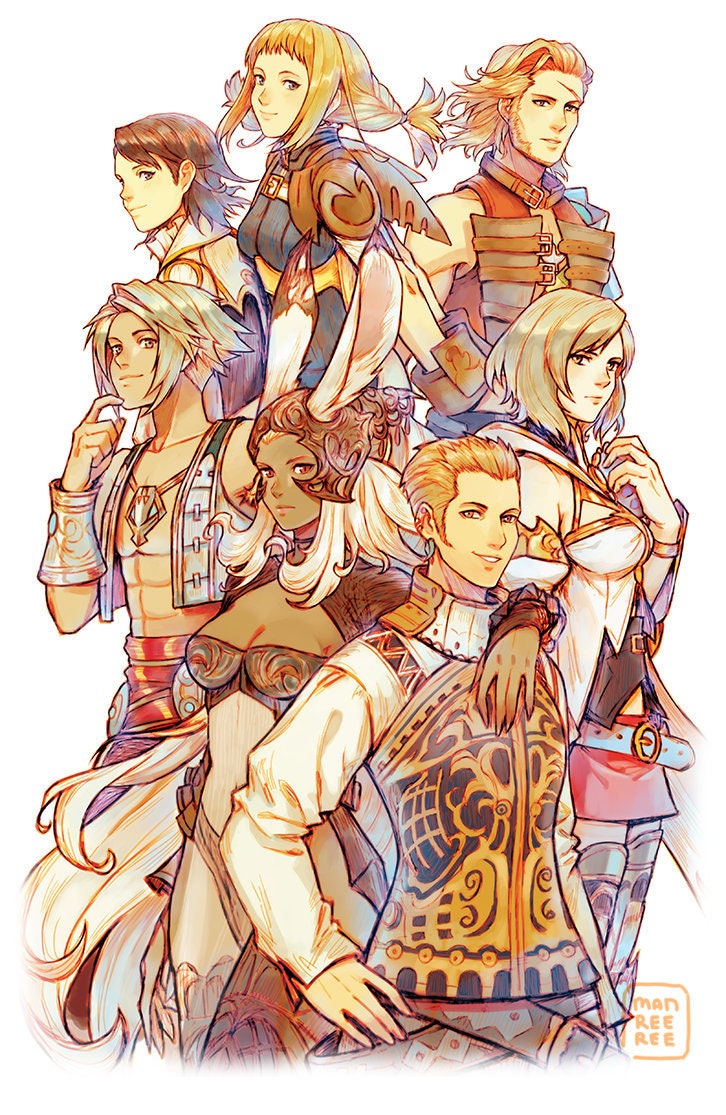 Final Fantasy XII 12 Print Poster - Etsy