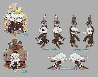 2,5" Nier Automata Charms
