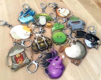 FF14 FFXIV 2inch Minions Charms