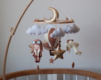 Crib Baby Mobile Felt Nursery Felt Toys Pdf Par Byemilydecor Crib Baby Mobile Felt Nursery Felt Toys Pdf Par Byemilydecor