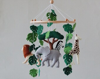 Crib Baby Mobile Felt Nursery Felt Toys Pdf Par Byemilydecor