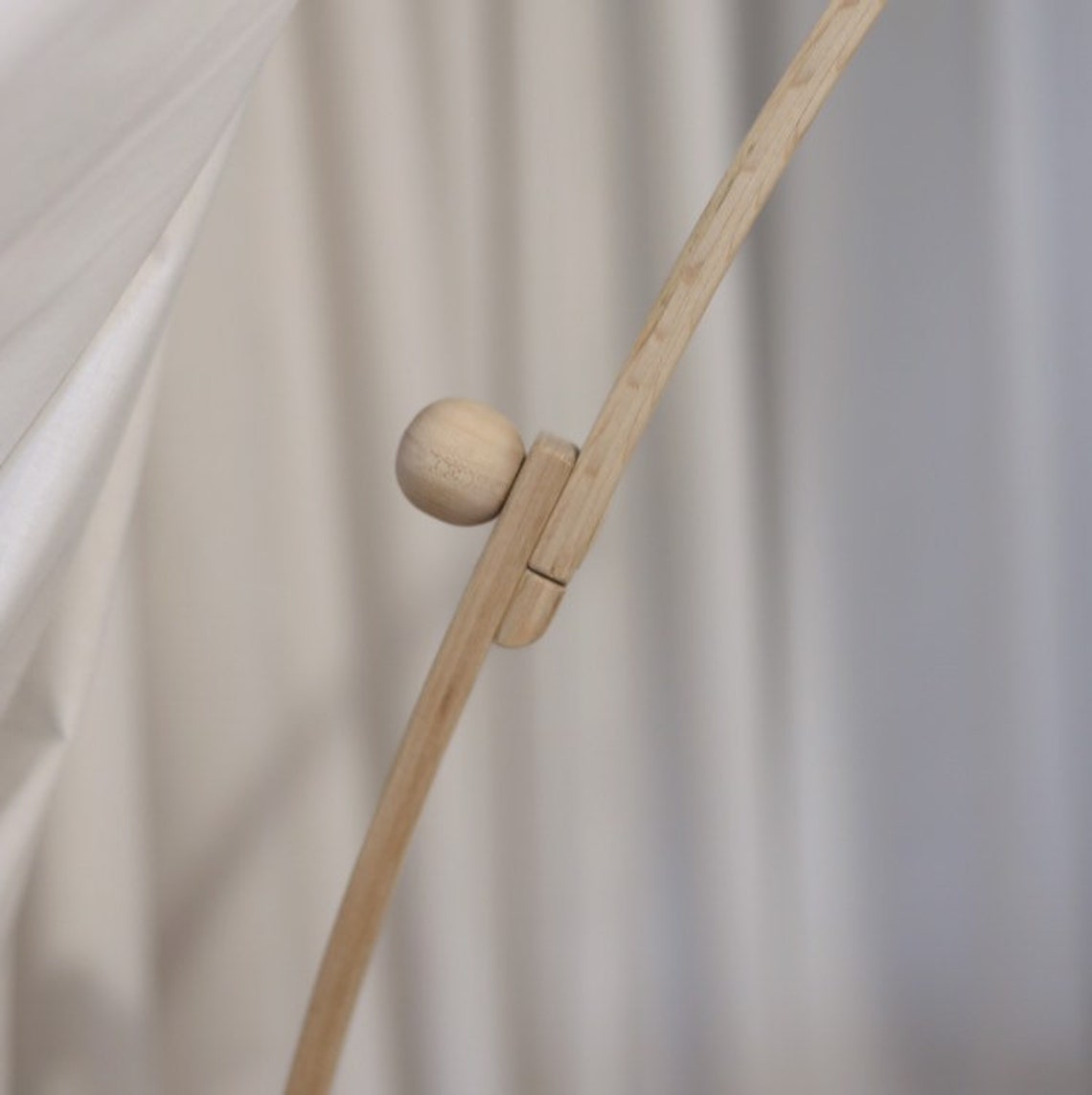 Baby Mobile Wood Arm Attachment Eco Crib Arm Mobile Arm Crib Etsy