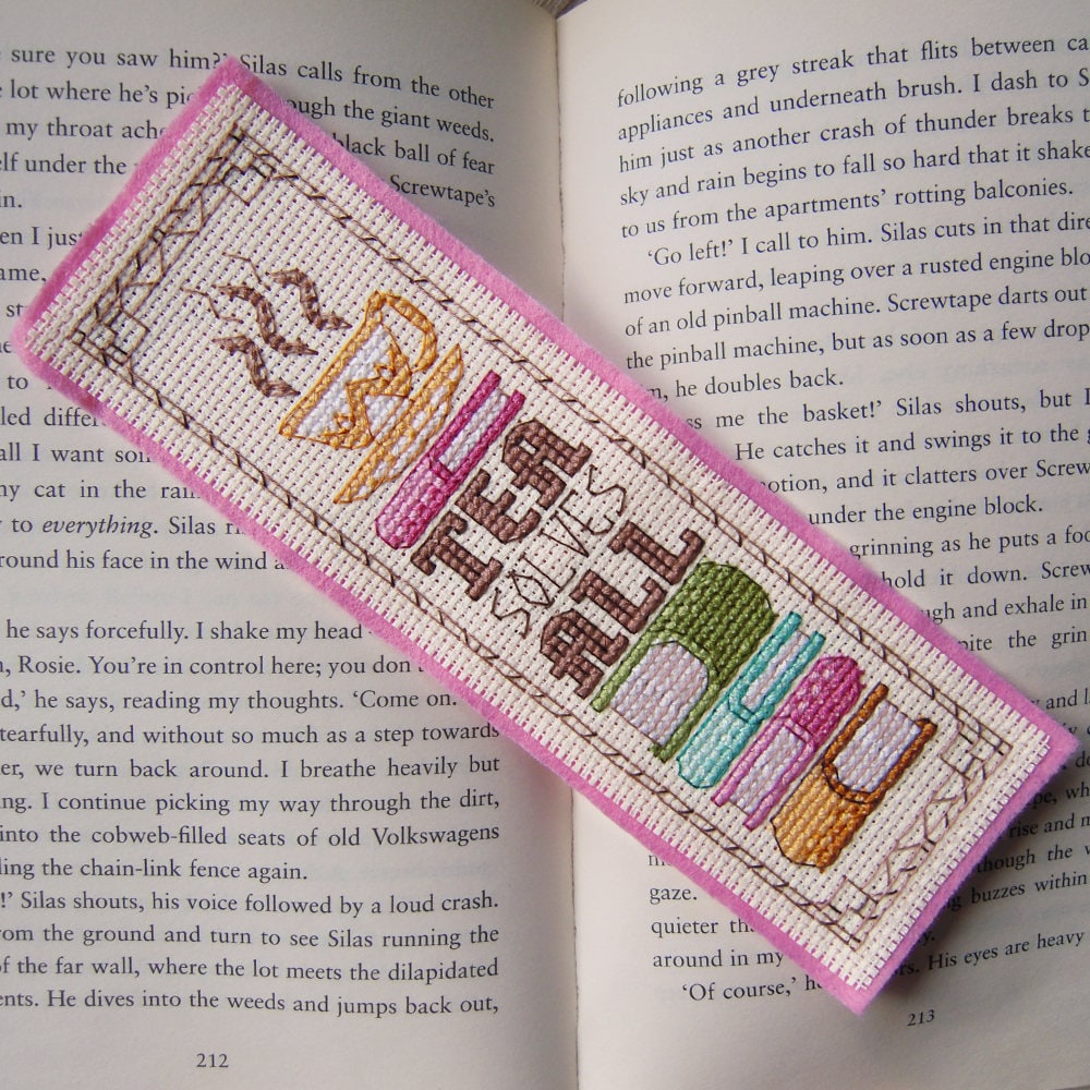 Tea Solves All Cross Stitch Bookmark Pattern (PDF Download) - Etsy