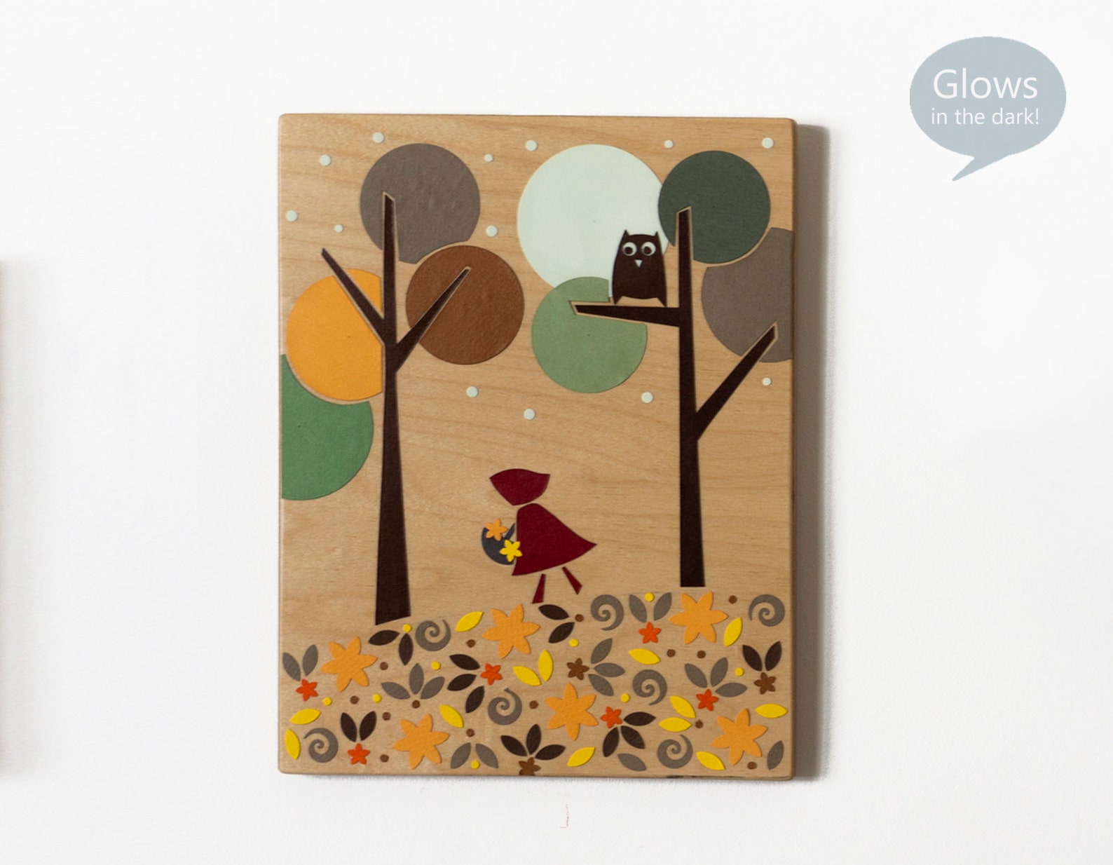 Whimsical Wall Art for Nursery Decor SET OF 2 Artworks Wooden Etsy