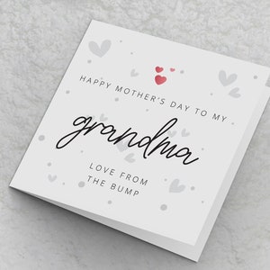 Happy mothers day grandma from bump outlet