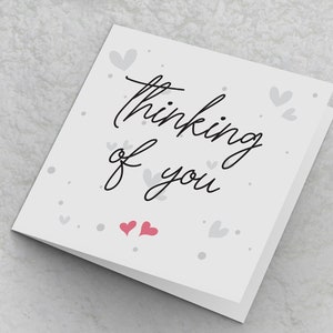 Thinking of You Card, Sympathy Card, Here for you, Heartfelt card, Bereavement Card, Sorry for your loss sympathy card for friend for family