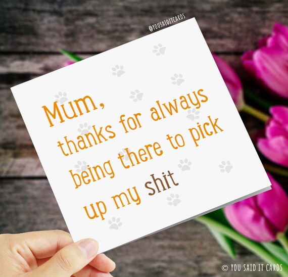 Mum Mummy Mother Birthday Greetings Card Funny Comedy Humour Novelty Cheeky Joke