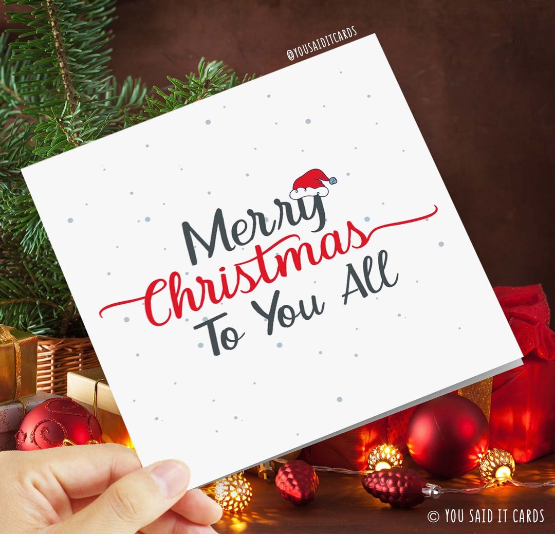 Merry christmas to you all deals