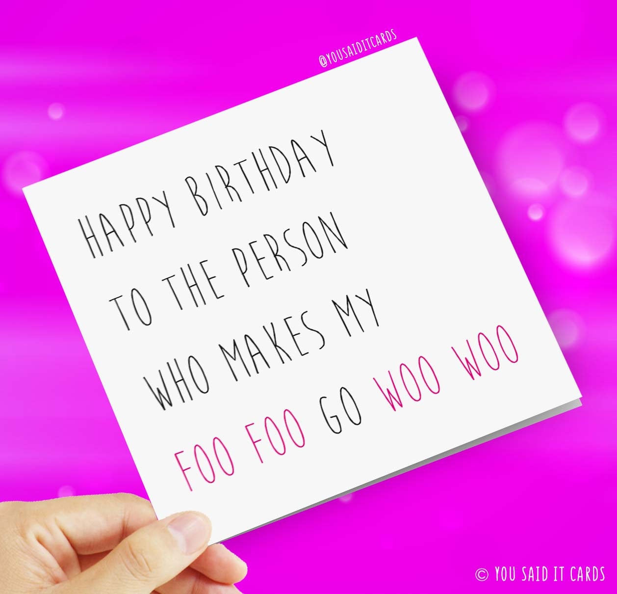 Happy Birthday To The Person Who Makes My Foo Foo Go Woo Woo Etsy Happy Birthday To The Person Who Makes My Foo Foo Go Woo Woo Etsy