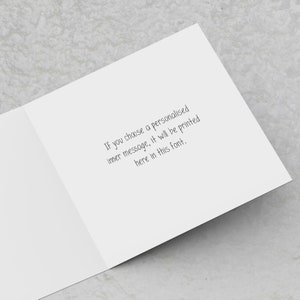 Personalised Bestie Birthday Card - To a very special Bestie Happy Birthday - Birthday card for Best Friend Bestie Birthday card for Bestie immagine 2