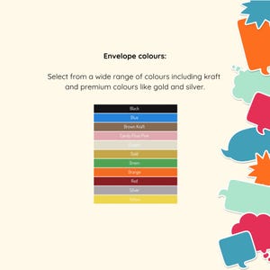 a screen shot of a web page with a colorful background