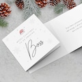 Merry Christmas to an amazing Boss - Christmas Card for work boss for manager Festive Christmas Card