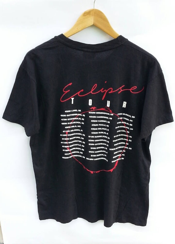 Vintage YNGWIE MALMSTEEN//Eclipse Tour 90//Size L//Ha… - Gem