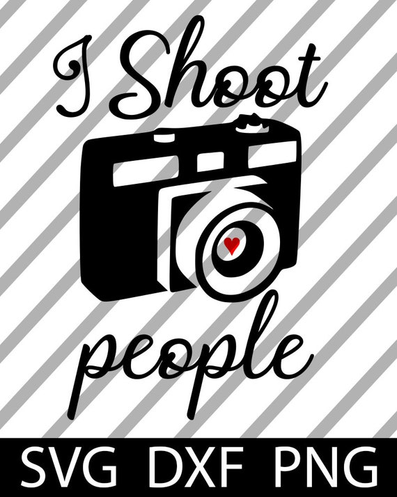 Download I Shoot People Camera Vinyl Decal Svg Etsy