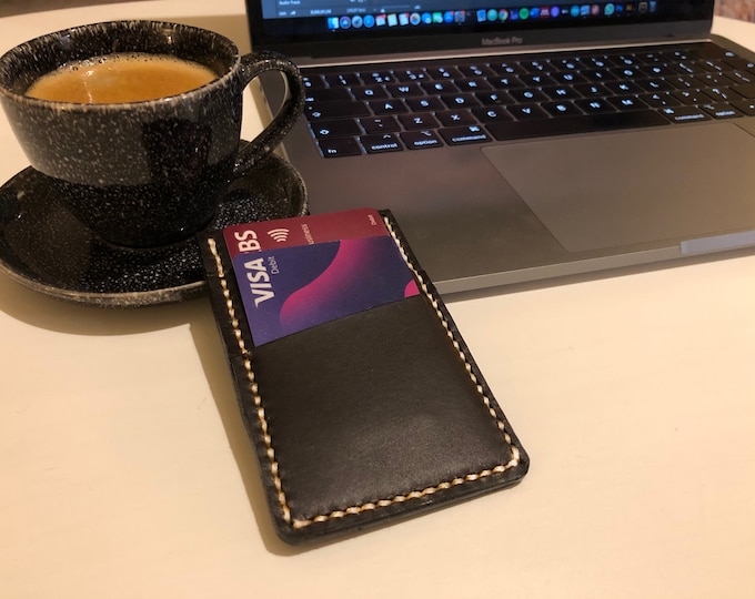 Personalised Minimalist Leather Wallet