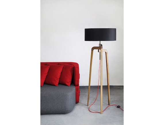 Tripod Lamp Iris Floor Modern Wooden Tripod Lamp Iris Floor Modern, What Type Of Floor Lamp Is Brightest