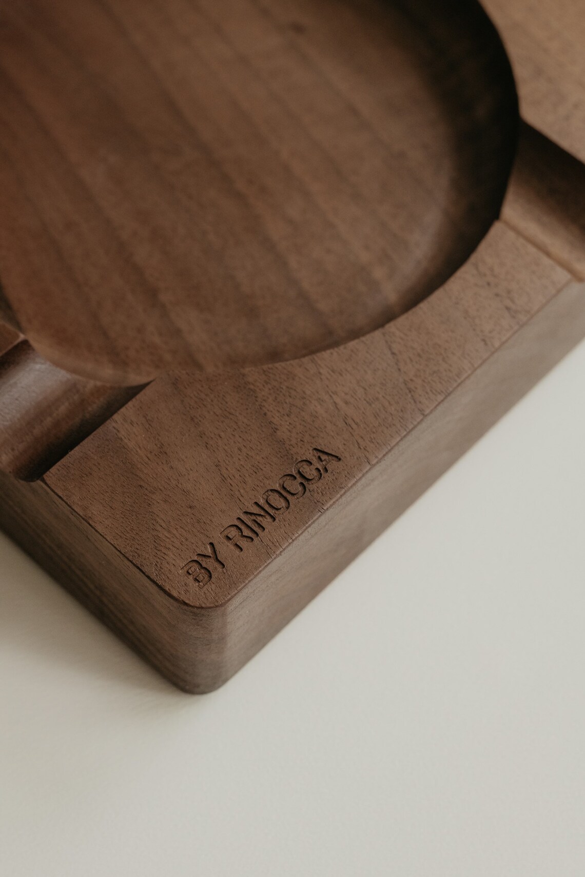 Personalized Ashtray Wooden Ashtray Walnut Wood Ashtray Etsy