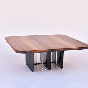 Coffee table, walnut, modern coffee table,  Netto