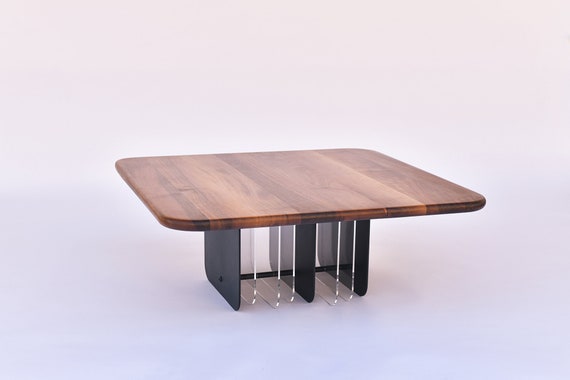 Coffee Table Walnut Wood Modern - Wooden Modern Coffee Table Square Coffee Table Walnut Wood Modern - Wooden Modern Coffee Table Square