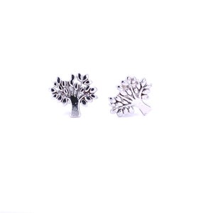 Sterling Silber Baum des Lebens Ohrringe, Stammbaum Ohrringe, Silber Ohrstecker, Silber Stammbaum Ohrringe, Silber Baum des Lebens