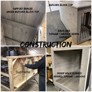 Photo inspiration: Fresh Look at Double Kennels Handmade Wooden Dog Crate Furniture Credenza