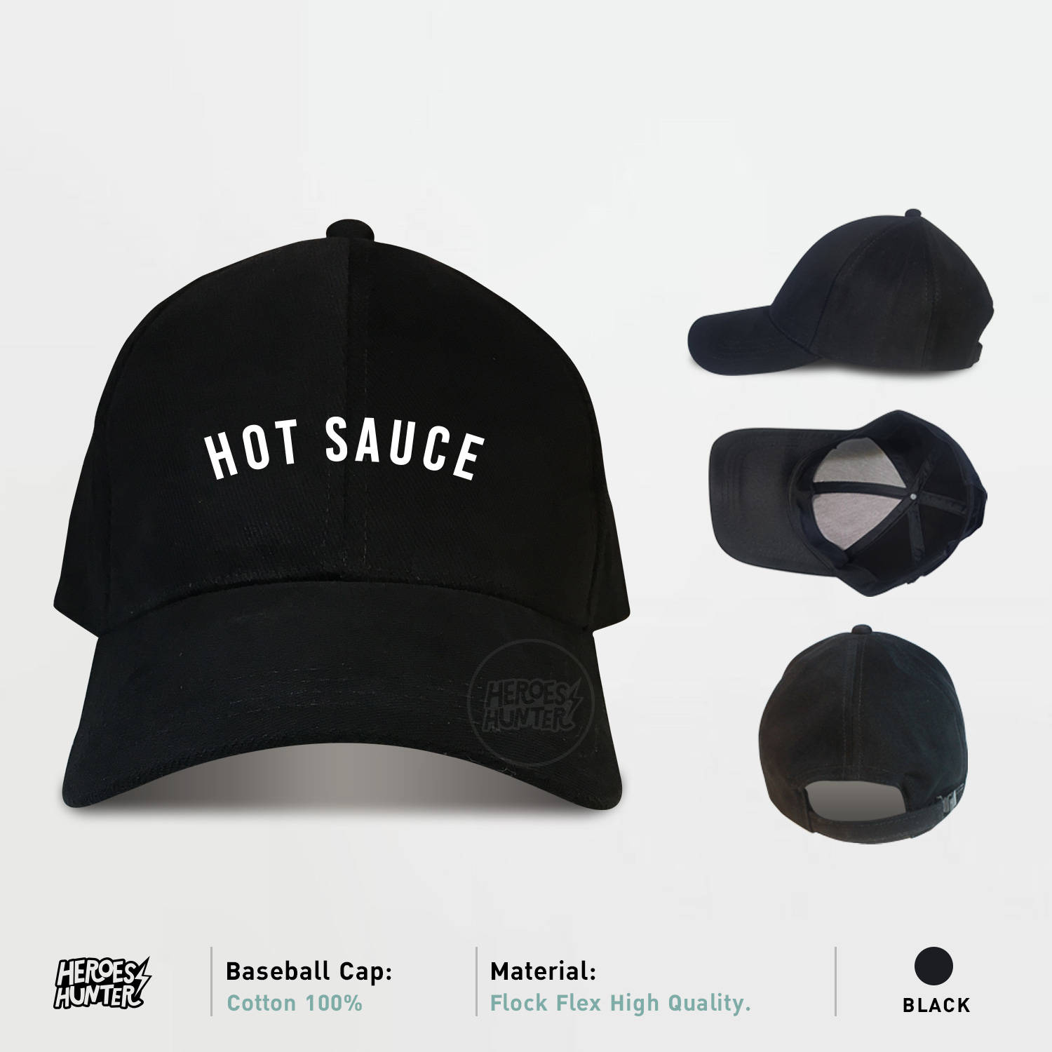 HOT SAUCE Baseball Caps Hot Sauce Tumblr Cap Etsy