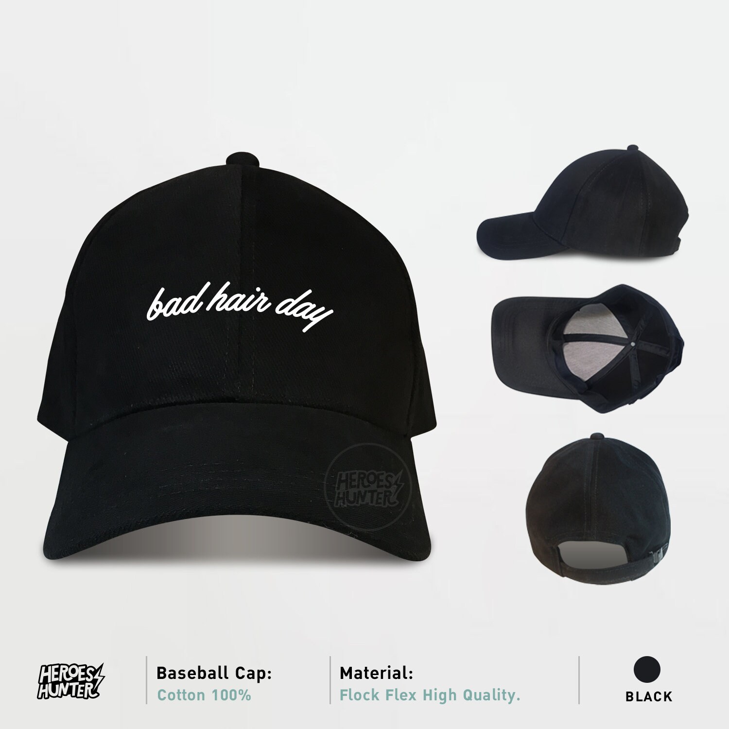 funny baseball caps with hair