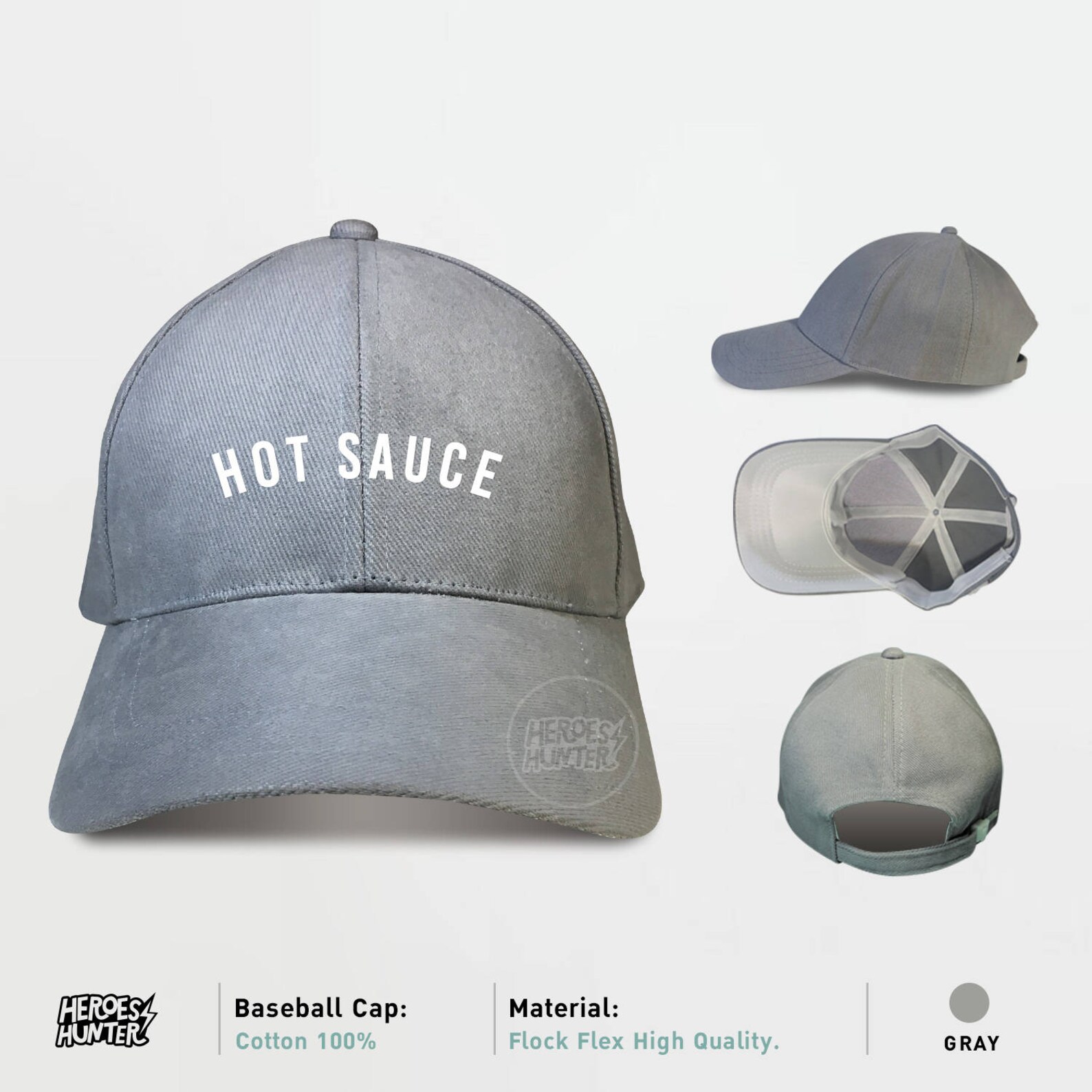 HOT SAUCE Baseball Caps Hot Sauce Tumblr Cap Etsy