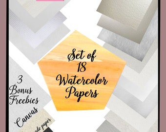 Watercolor Paper Background Procreate Watercolor Paper Etsy