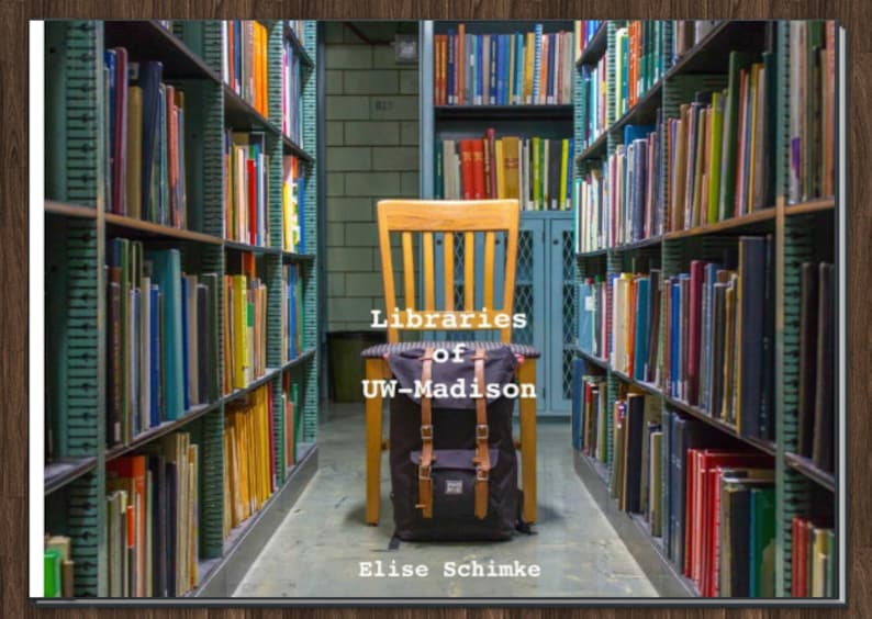 Libraries of UW-Madison Photo Book 5x7, Softcover image 1