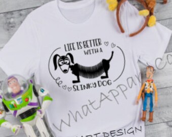 slinky dog shirt