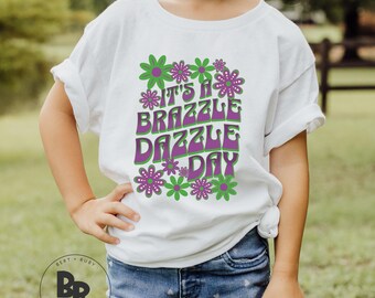 It's a Brazzle Dazzle Day Youth Unisex Short Sleeve Jersey T-Shirt (YT159) * Pete's Dragon