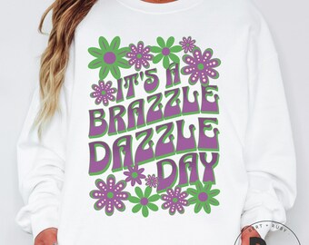 It's a Brazzle Dazzle Day Adult Unisex Crewneck Sweatshirt (AS159) * Pete's Dragon