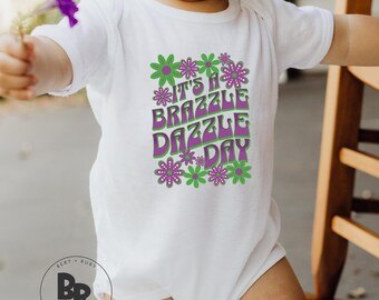It's a Brazzle Dazzle Day Infant Unisex Short Sleeve Jersey Bodysuit (IB159) * Pete's Dragon