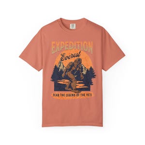 Expedition Everest Legend of the Yeti Adult Unisex Garment-Dyed Comfort Colors™ T-Shirt (ACCT117) zdjęcie 7