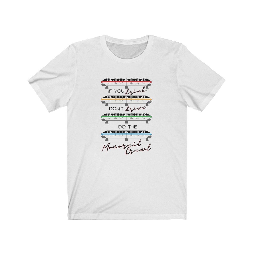 monorail bar crawl shirt