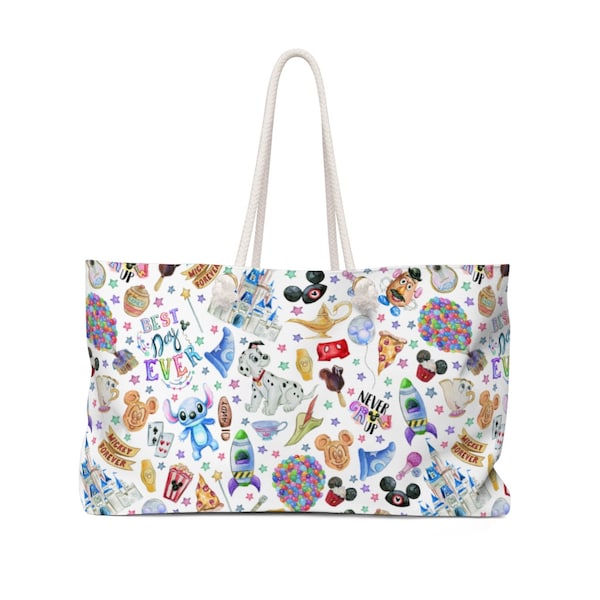 Best Day Ever Weekender Bag * Mickey Minnie Weekender Bag * Mickey Beach Bag * Mickey Picnic Bag