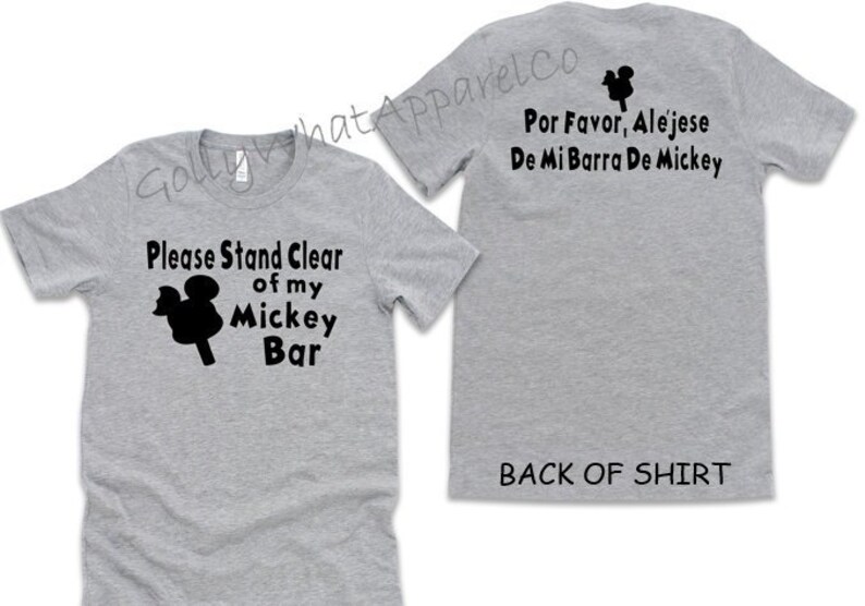 mickey ice cream shirt