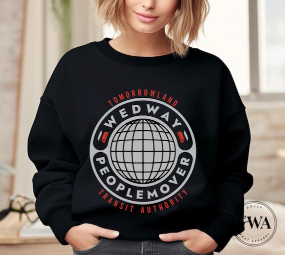 Sudadera con capucha Peoplemover Sudadera con capucha TTA Sudadera con capucha People Mover Autoridad de Tr nsito de Tomorrowland