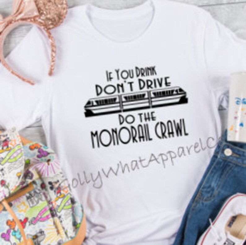 monorail bar crawl shirt