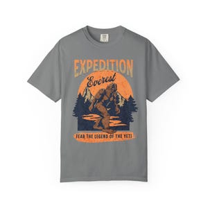 Expedition Everest Legend of the Yeti Adult Unisex Garment-Dyed Comfort Colors™ T-Shirt (ACCT117) zdjęcie 10