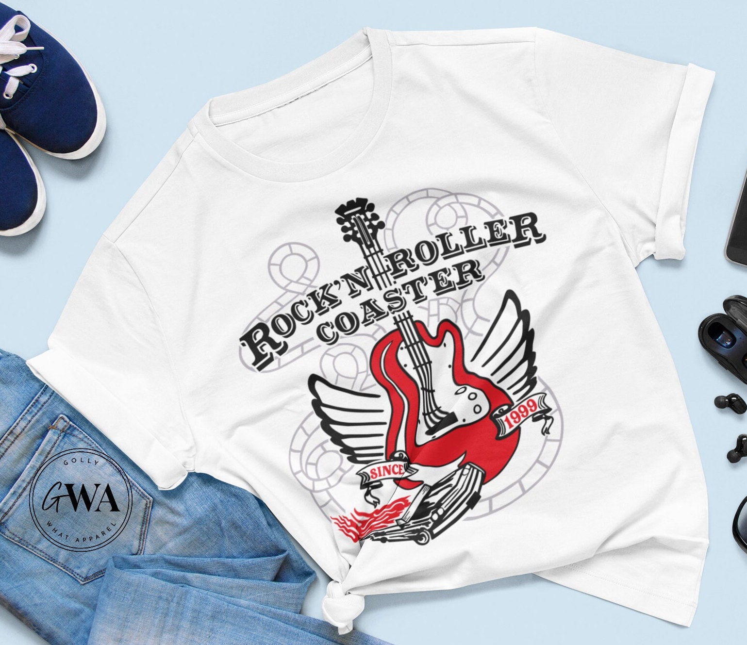 Rock'n'roller Coaster Magical Shirts Cast Member 