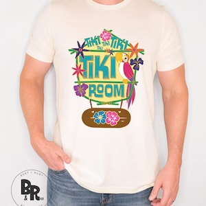 Enchanted Tiki Room Adult Bella-Canvas™ Unisex Short Sleeve Jersey T-Shirt (AT47)