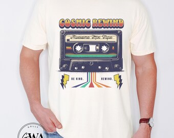 Cosmic Rewind Adult Unisex Garment-Dyed Comfort Colors™ T-Shirt (ACCT178)