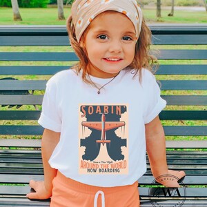 Soarin Around the World Have a Nice Flight Toddler Unisex Short Sleeve Jersey T-Shirt (TT505)
