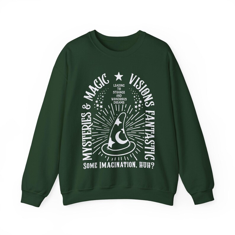 Fantasmic Some Imagination Gildan Unisex Heavy Blend™ Crewneck Sweatshirt (AS54) Bild 9