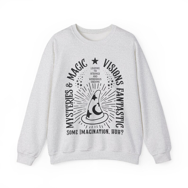 Fantasmic Some Imagination Gildan Unisex Heavy Blend™ Crewneck Sweatshirt (AS54) Bild 10